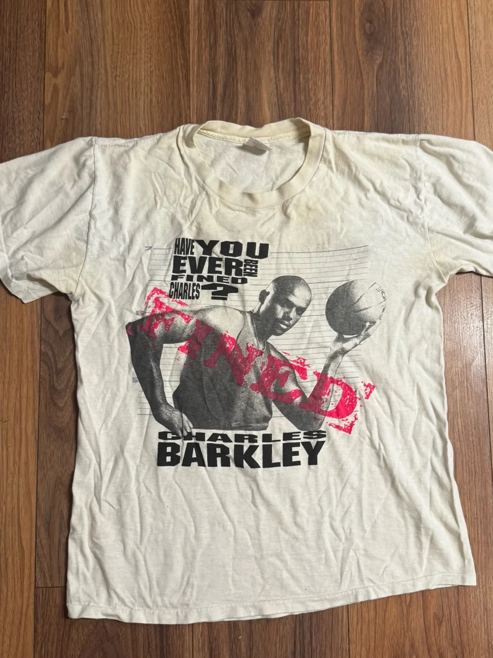 Vintage Nike Charles Barkley tshirt medium rare !!!
